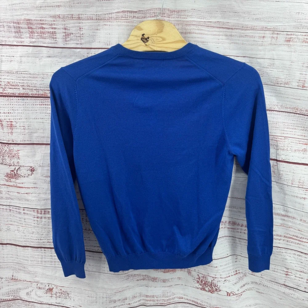 Brooks Brothers Sweater Mens Large Supima Cotton V-Neck Lightweight‎ Pullover